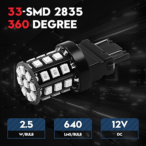 Vehicode 3157 Led Bulb Amber Yellow Turn Signal Light 3057 3156 3157A 3157Na 3457 3457A 4114 4157 4157Na Tail Brake Blinker Front Daytime Running Light Drl Super Bright Lamp (10 Pack) #TOP1