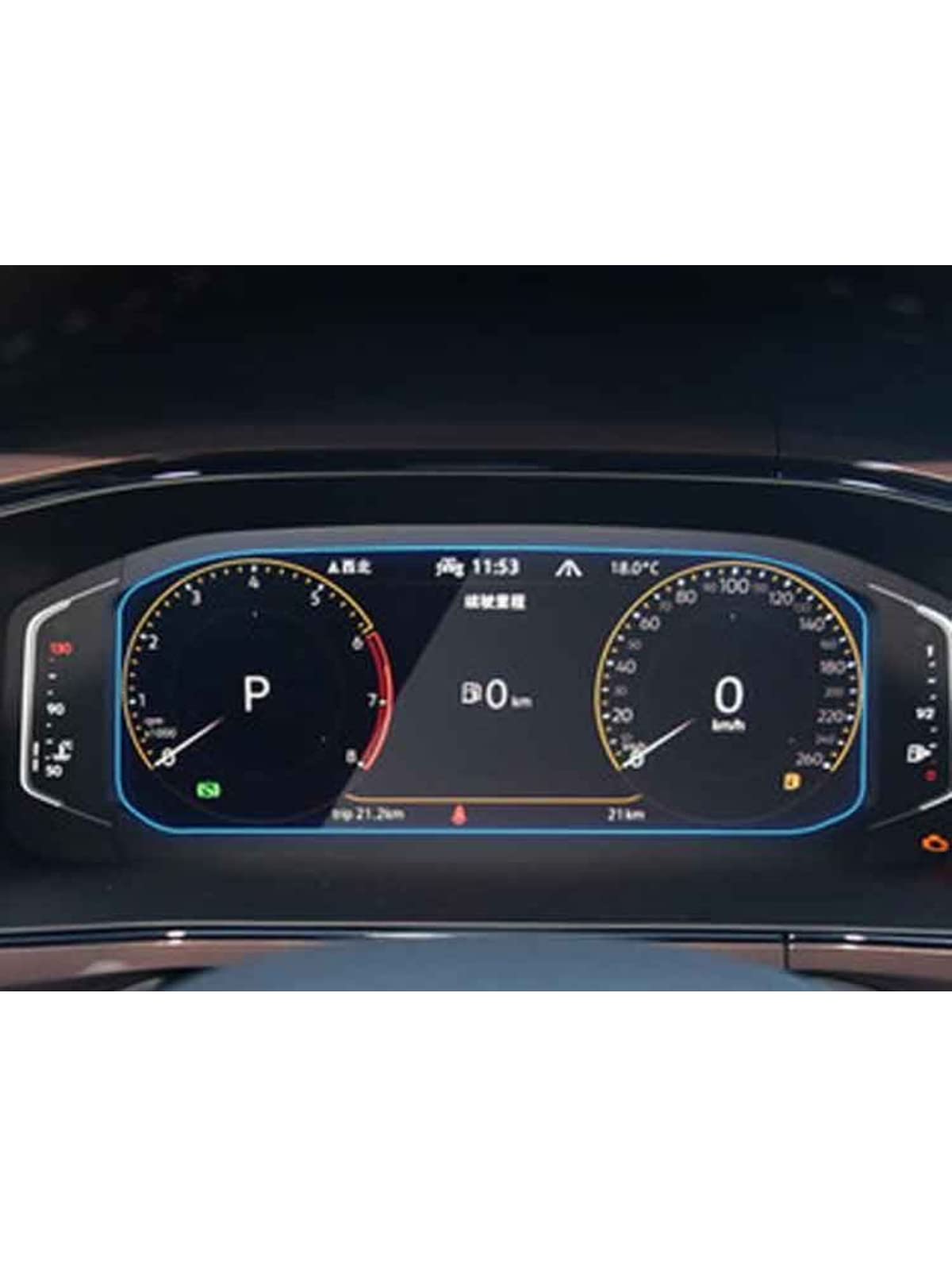 Film protection écran verre trempé navigation voiture Volkswagen T-Roc 2022