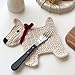 XGiGiX Crochet Designer Handmade Coasters Set, for All Drinks, Vases, Glass. Updated Great Housewarming Gift Idea. Ins Style absorbent suit for coffee hot tea cold drink. (Puppy)