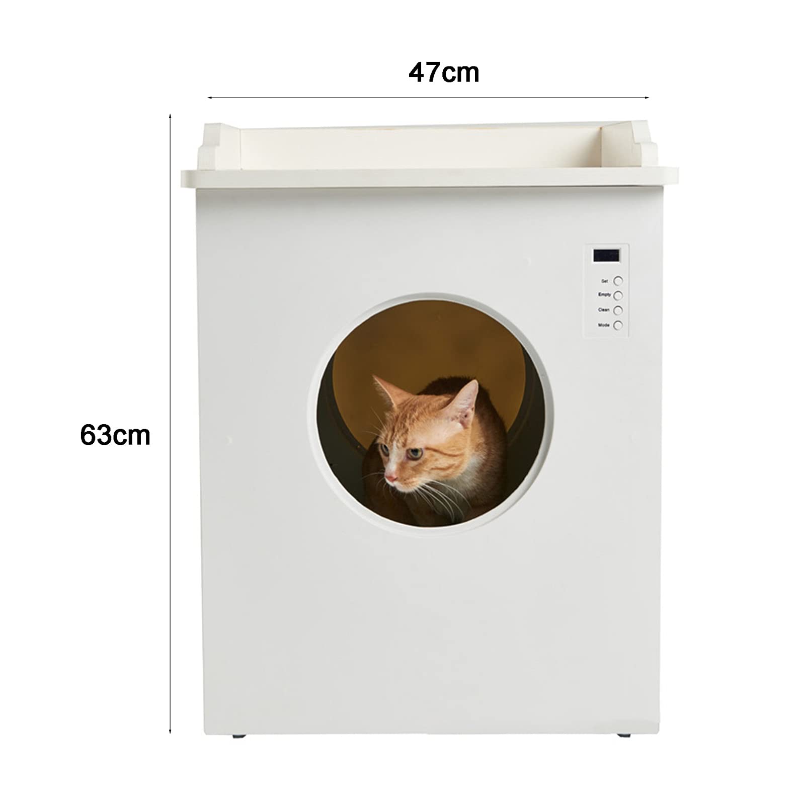 Cajas de Arena Auto-Limpieza Caja de Arena Luxury Cat Witho Minda Arenero ​Gatos