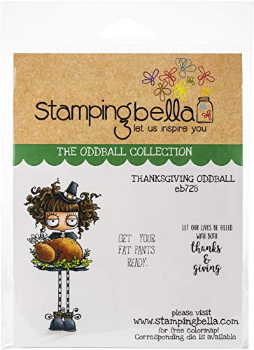 Stamping Bella Cling Stamps-Thanksgiving Oddball