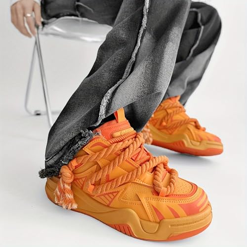 Men's Trendy Stylish Sneakers, Comfortable Wear-Resistant Skateboard Shoes for All Seasons, Street Style Footwear2