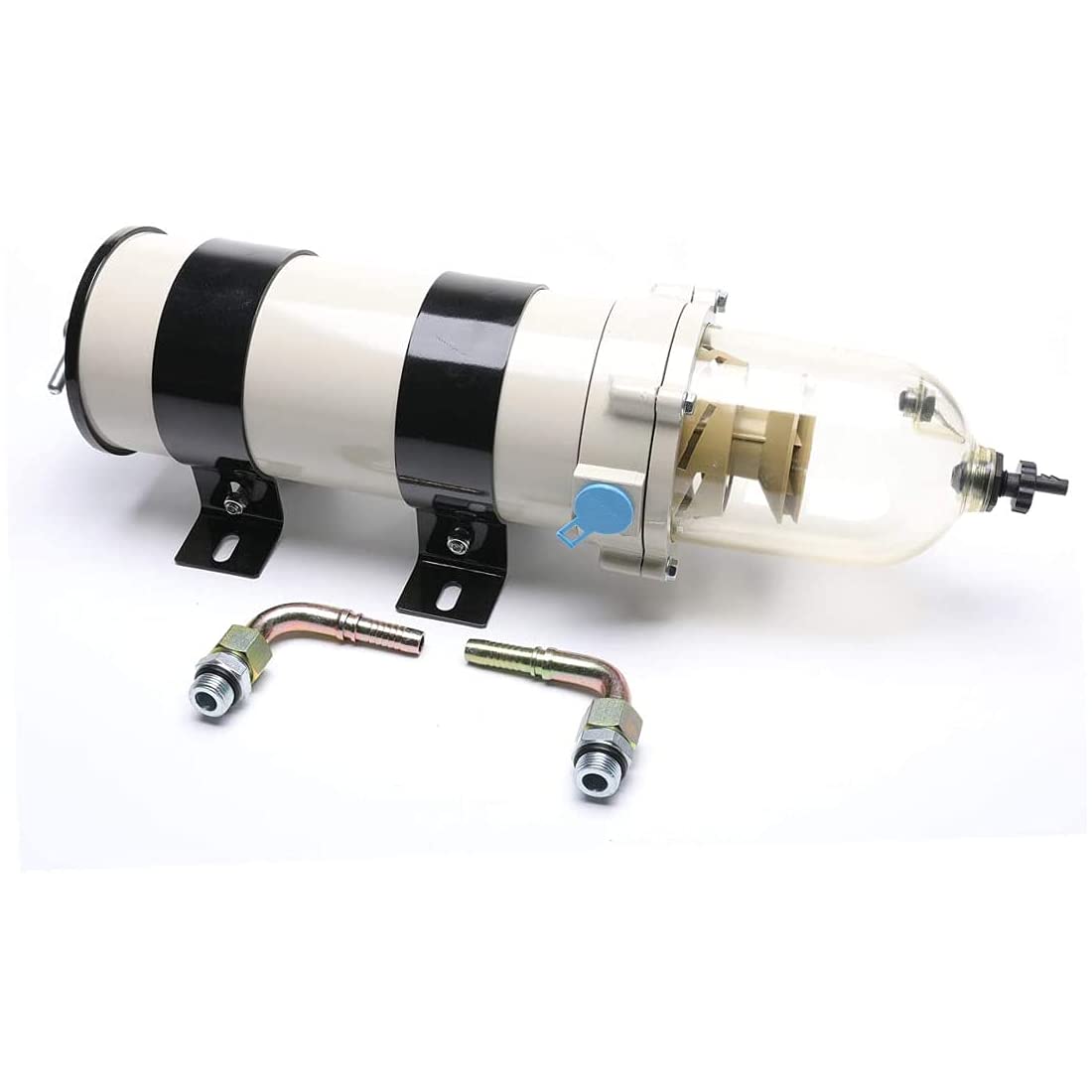 iFJF 1000FH/1000FG Fuel/Water Separator Filter Assembly Replacement for GTB681 G1000 Turbine Series 751000-Series 771000-Series 791000-Series Diesel 180 GPH