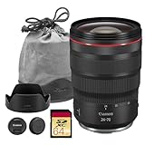 Canon RF 24-70mm f/2.8 L is USM Lens – Pro Standard Zoom with Image Stabilization for Events, Portraits, Weddings & Video (3680C002) + 64GB Memory Card