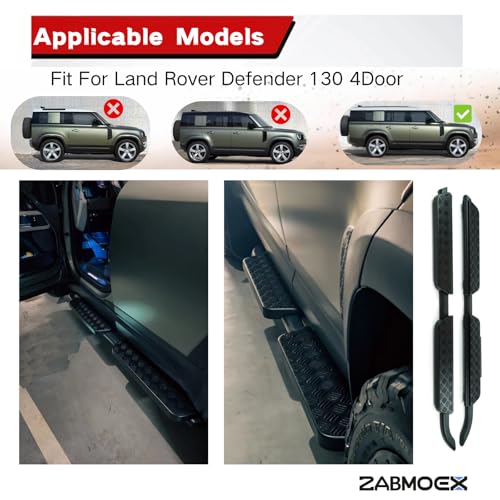 2PCS estribos para Land Rover Defender 110 4Door 2020-2025 miniatura 4
