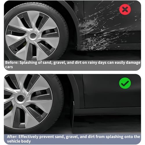 Accessoires de garde-boue auto de haute précision pour Tesla Model Y 2025 - 5