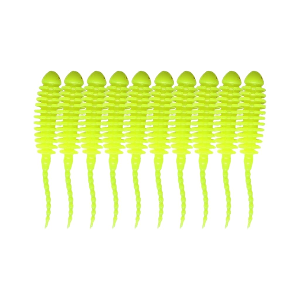 GMBYLBY 10pcs Soft Baits Simulation Lures Artificial Fishing Lure Tiny 35mm 0.25g Silicone