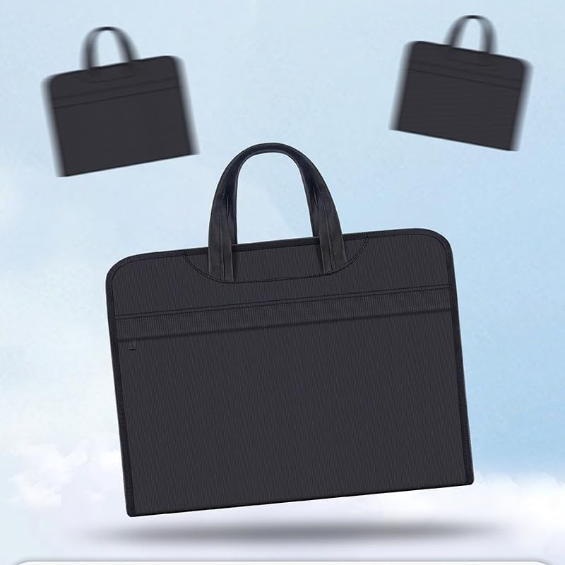 Briefcase Business Document Storage Bag Laptop Protection Handbag Material Organize Pouch Accessories image 5