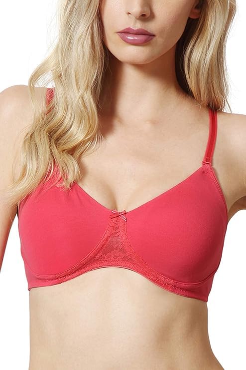 Image of Van Heusen Non Padded Seamless Antibacterial Shaper Bra Coral