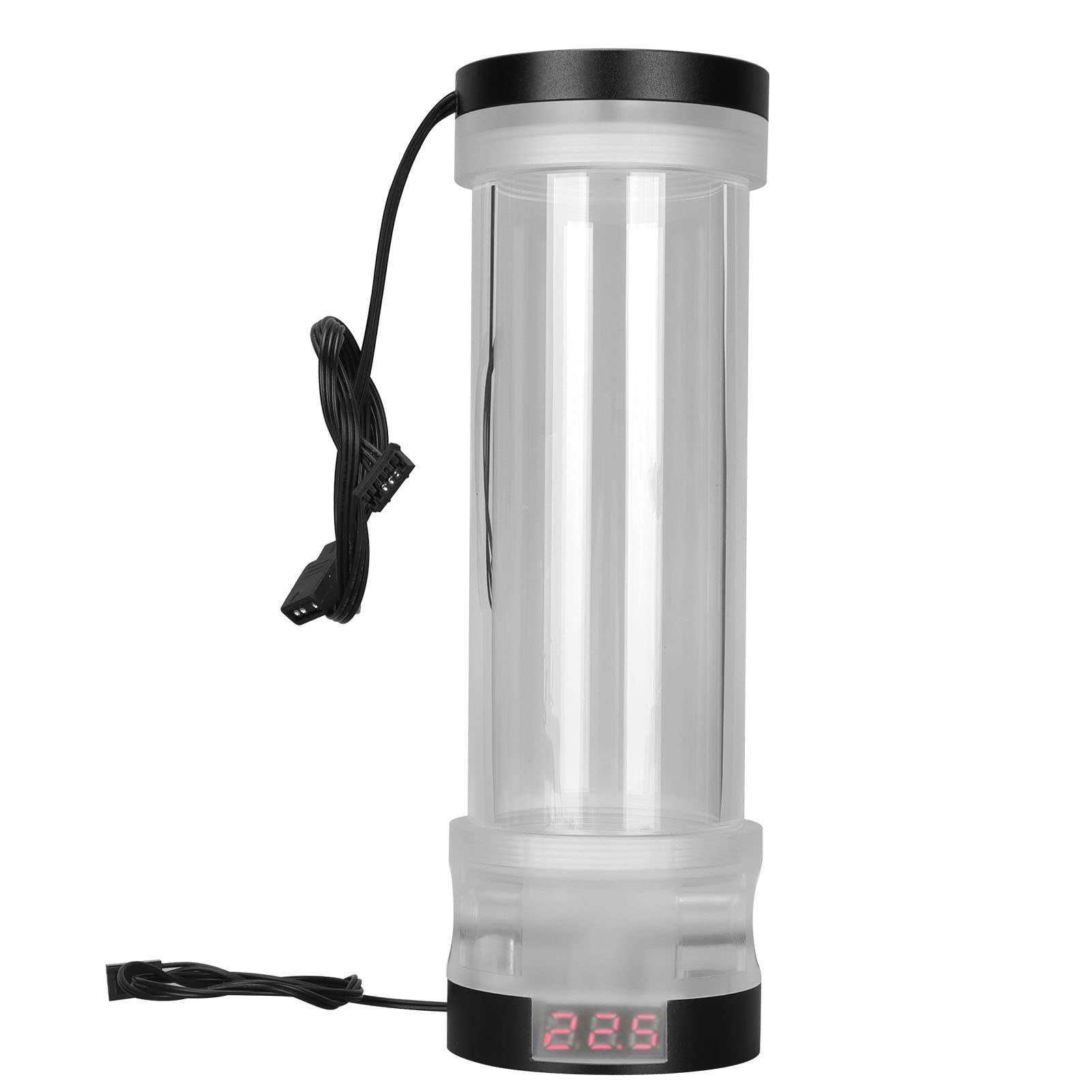 Buy PC Water Cooling Pump, Digital Screen 210mm Cylinder RGB Lighting