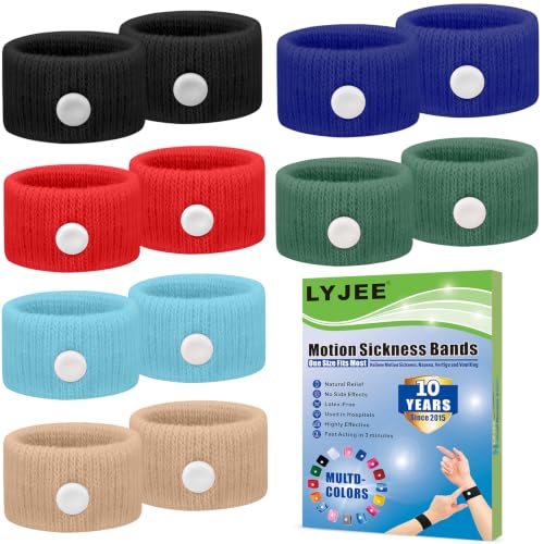 Image of Motion Sickness Bracelets Anti Nausea Wristbands for Adult and Kids
