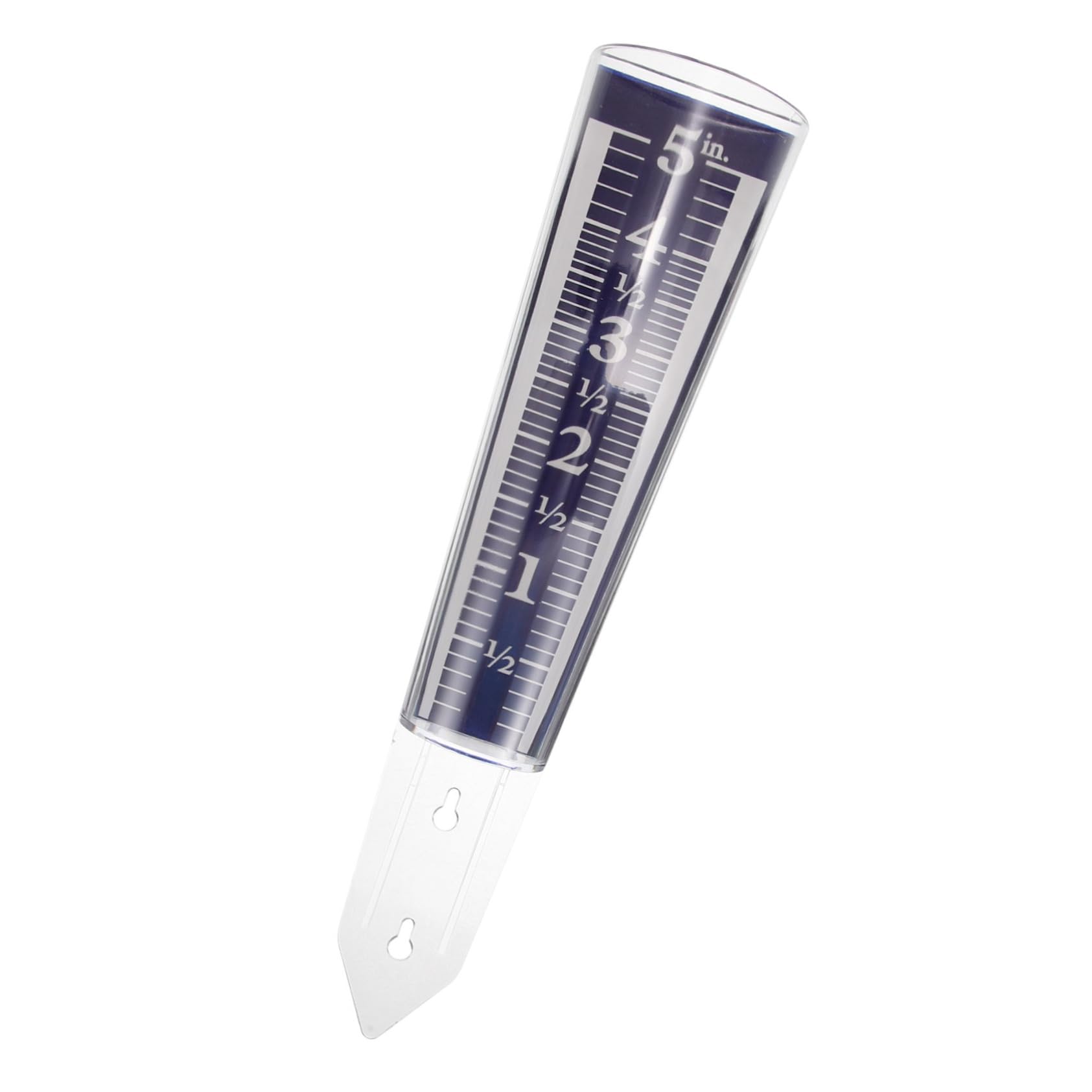 Toyvian 5stücke Transparenter Regenmesser Mit Garten Regenmessröhre Für Präzise Niederschlagsmessung Im Freien Für Rasen Und Pflanzenpflege