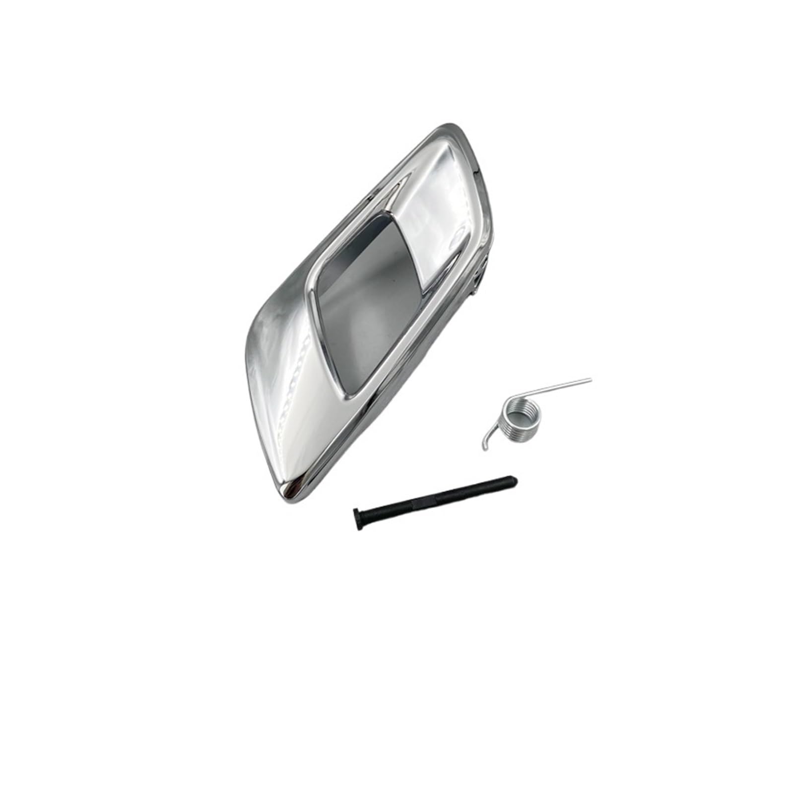 Nhsijpo Chrome L Automotive Interior Door Handle For Pickup For Ranger 2012-2019 Door Inner Handle Chrome And Silver(Chrome L)