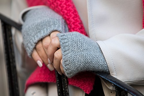 Graham Cashmere - Guanti - Donna grigio light grey...