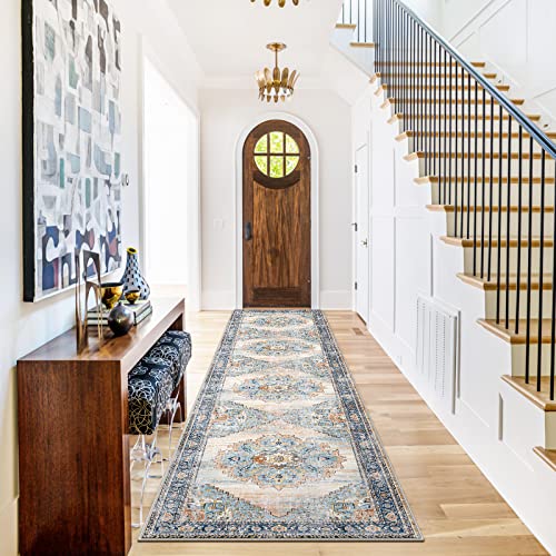 TOPRUUG Washable Runner Rug 2x10 - Hallway Runner Rug Kitchen