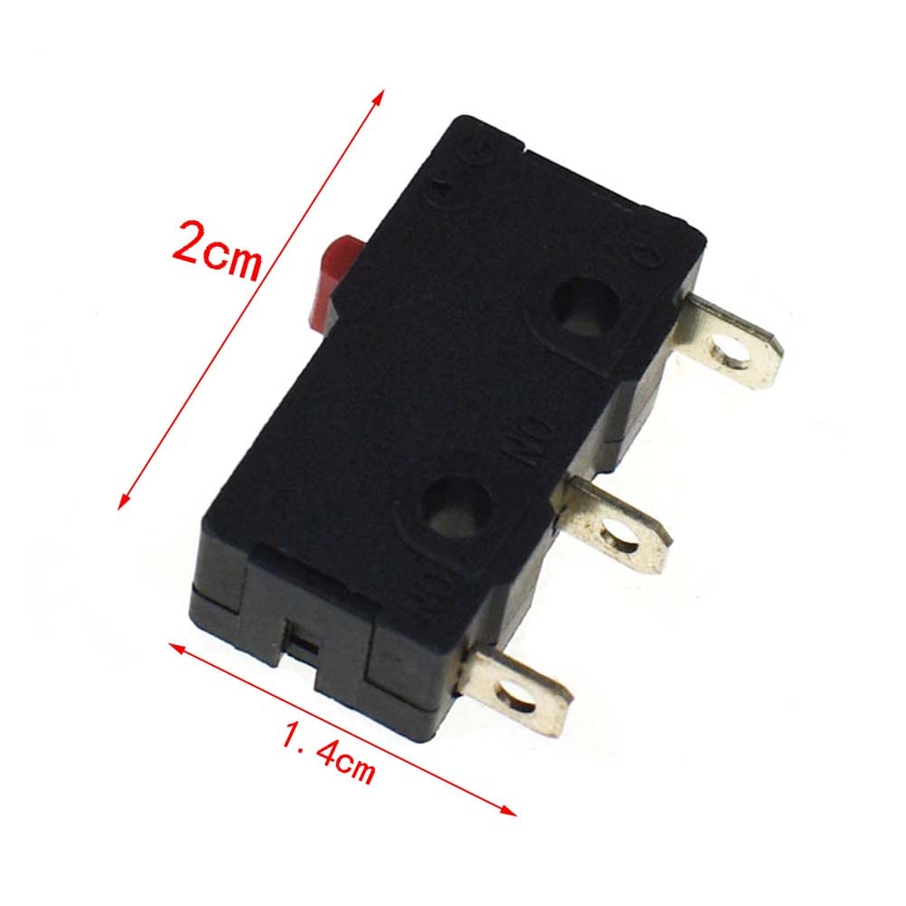 RELAND SUN 10Pcs KW11-3Z 3 Pin Micro Limit Switch 5A 250V Microswitches (without handle)