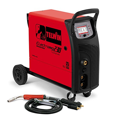 Telwin 816060 Modelo Electromig 230 Wave Soldadora Inverter, 795mm x 375mm x 730 mm