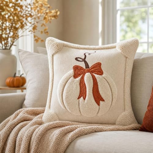 fall decor Throw Pillow for couch Halloween Pumpkin Pillow with Pillowcase - image 3