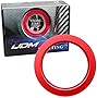 iJDMTOY Sports Red Aluminum Keyless Engine Push Start Button Decoration Ring Trim Compatible with Honda 2016-2021 Gen10 Civic, 2022-up Gen11 Civic