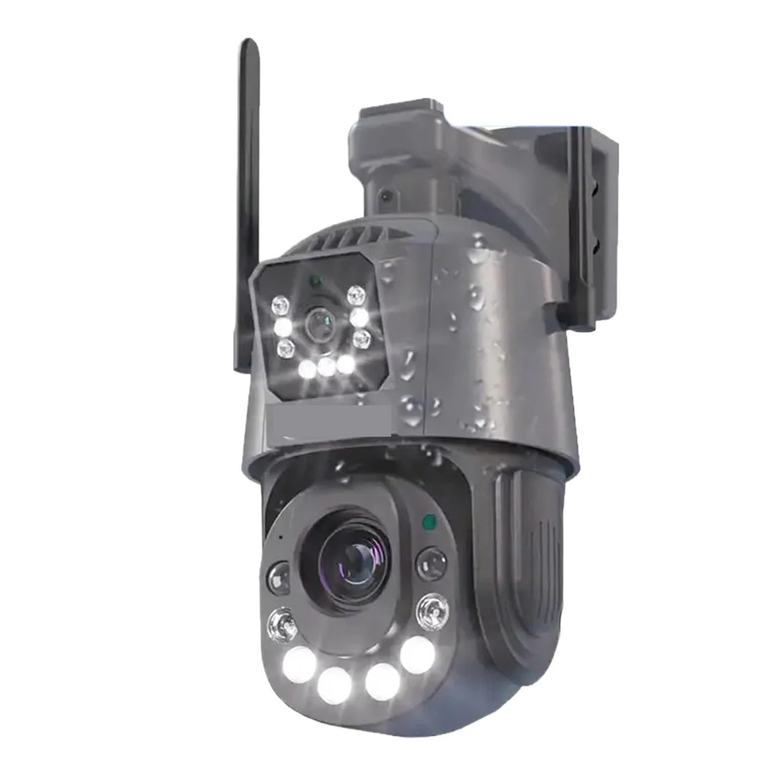 Caméra de sécurité, Caméra de Surveillance dôme IP PTZ, Zoom Optique 50x, for l'extérieur, 6MP, sans Fil, détection Humaine, Audio bidirectionnel(6MP Camera Add 64GB)