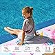 WERNNSAI Einhorn Strandtuch Für Kinder, 76 X 150 cm Sandfrei Handtücher Für Mädchen, Kinder Schnell Trocknend Badetuch,Ultra Saugfähig Superweich Stranddecke Pool Reisen Schwimmen Duschtuch