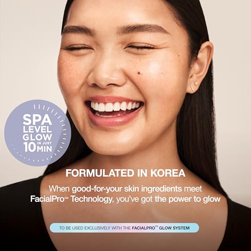Image of Shark FacialPro Glow Replenishment Kit, XSKFH3 | AHA + BHA Exfoliation Gel & BHA Hydrator