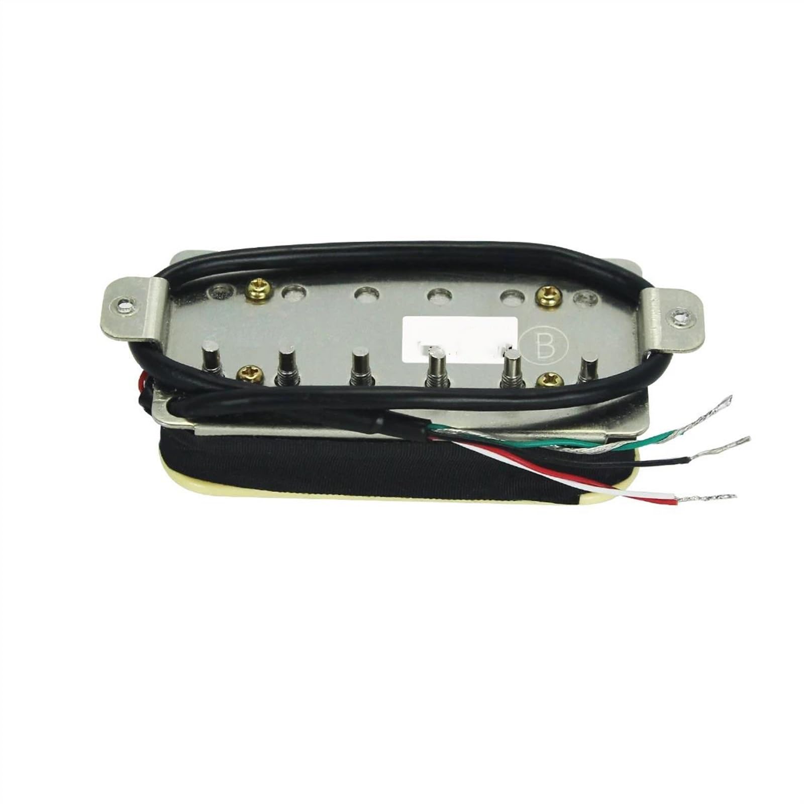 Professioneller E-Gitarren-Tonabnehmer 3PCS Alnico 5 Pickups Single Coil Elektrische Gitarre Humbucker Pickup Set 52/52/52mm Für SSH Gitarre 5k + 6k + 8k Zebra (Color : 2)