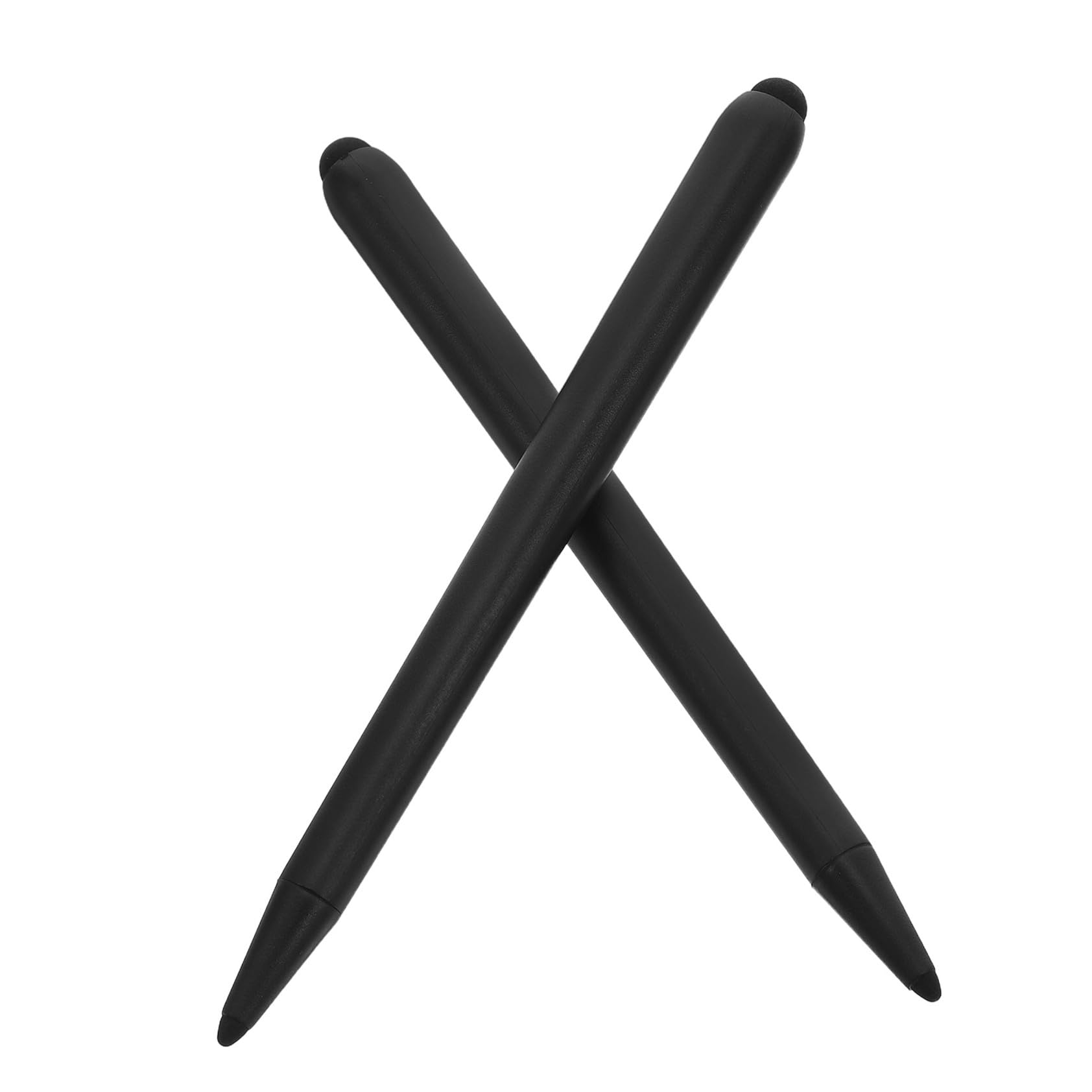 NUOBESTY Lot de 2 Stylets Universels pour Écran Tactile, Stylet Capacitif à Double Pointe en Abs, Précis et Confortable pour Tableau Blanc et Réunions