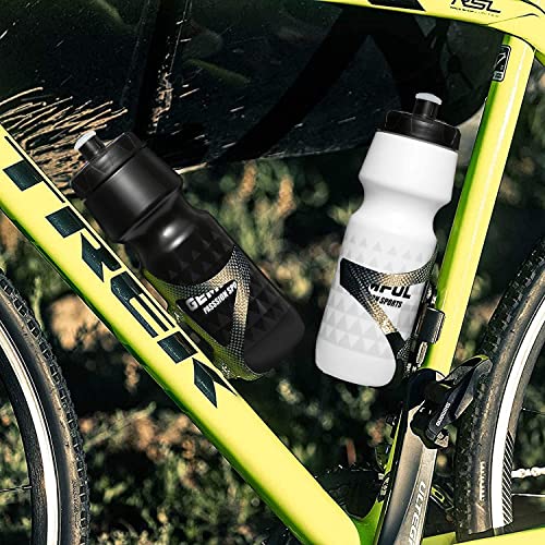 Gemful GF001-BB Water Bottle Biking Bpa Free 24 Ounce 2 Pack thumb #4