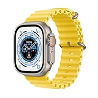 Apple Watch Ultra (GPS + Cellular, Cassa 49mm) Smartwatch con robusta cassa in titanio e Cinturino...
