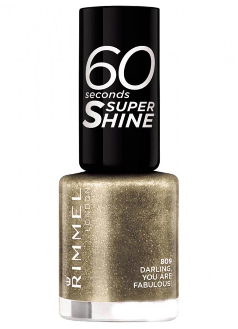Rimmel London 60 Secons Super Shine 8ml Nail Polish 8ml