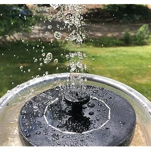   Solar-Fountain-Solatec-Solar-Powered-Bird-Bath-Fountain-Pump-13W-Solar-Panel-Kit-Water-PumpOutdoor-Watering-Submersible-Pump-for-Pond-Pool-Garden-Fish-Tank-Aquarium