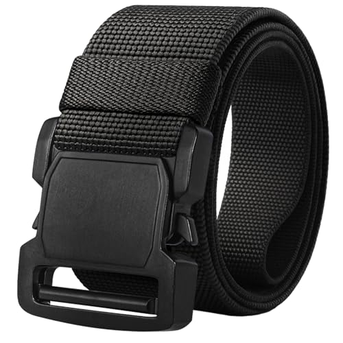 Image of TECEUM Tactical Belt - Heavy-Duty & Quick Release - Military, Work, Rigger, Duty & Utility Belt for Men