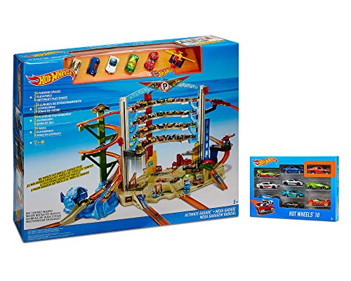 hot wheels super mega city parking garage