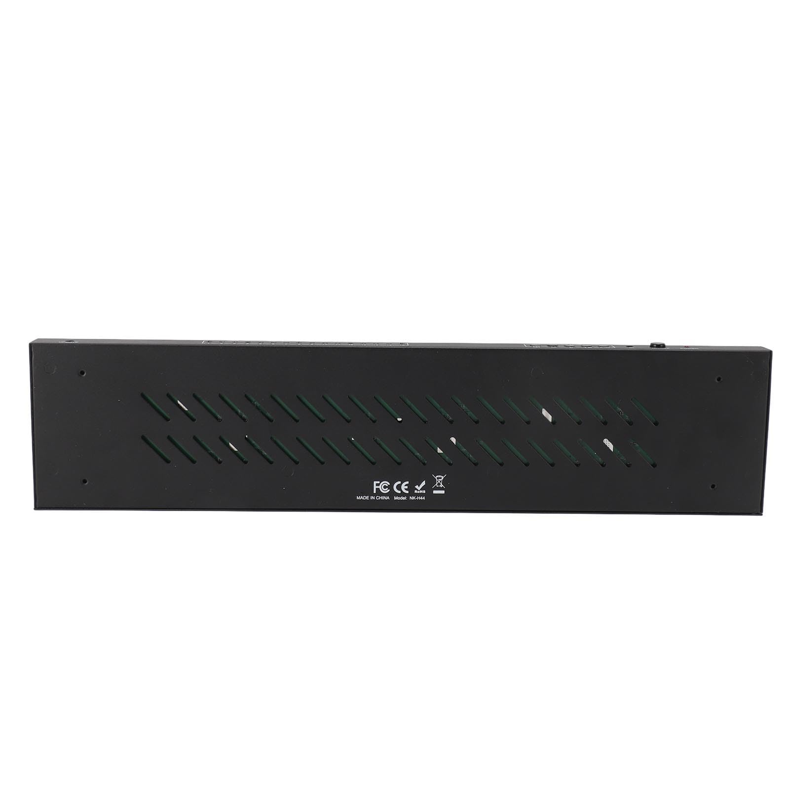 Controlador de Video Wall, 4x4 4K, Expansión de Espacio de Pantalla, Interfaz Multimedia HD, Empalmador de Video para Televisores (Enchufe de la UE)