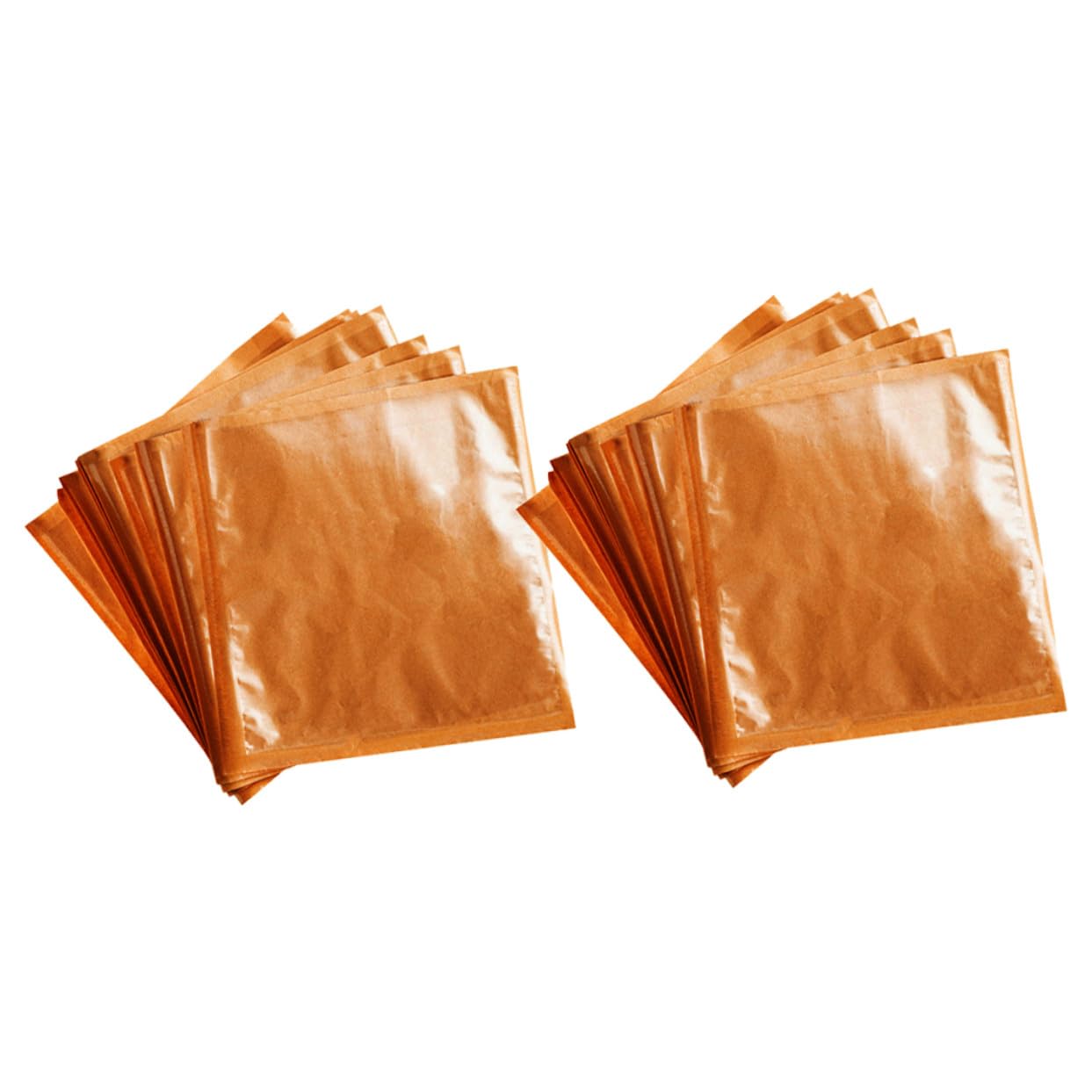 VALICLUD Bolsas de Forma Segura de Papel Marrón 100 para Panadería con Ventana Transparente, Bolsas a Prueba de Grasa para Empacar Pan Casero, Galletas y Postres
