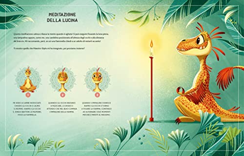 Dino Mindfulness. Medita E Scopri Te Stesso Con I Piccoli Dinosauri. Ediz. A Colori - 6