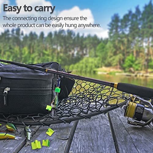 THKFISH Drillinge Angelhaken Hauben Drillingshaken Abdeckung Hakenhauben für Angelköder S-50 Stück/M-40 Stück – Bild 6