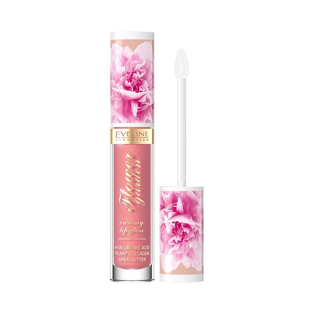 Eveline Cosmetics FLOWER GARDEN LIP GLOSS HYALURONİK ASİTLİ DUDAK PARLATICI 4,5ML 245KOZ07644