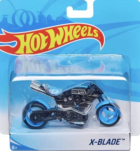Hot Wheels Street Power Collectible Motorcycle - Complete Set of 6 ~ X-Blade, Fat Ride, Ferenzo, Thunder Chopper, Twin Flame Cruiser and Light Frame