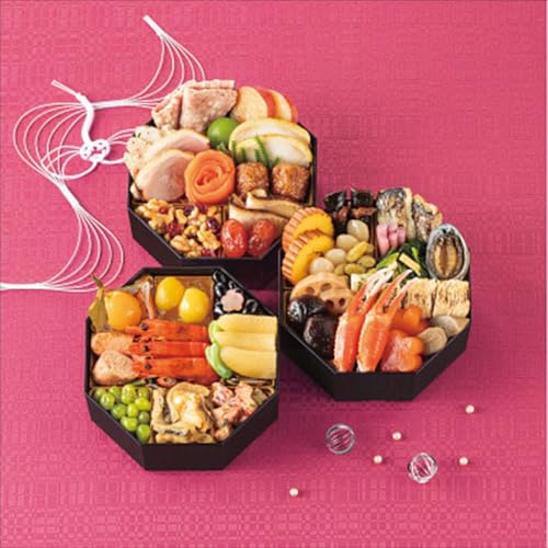 おせち 料理 12月29日お届け 盛り付け済み 和洋おせち【八角】三段重 約2~3人前 41品メーカー直送 年末年始 年越 お正月 御節料理 新春 元旦 大晦日 迎春 【25-6078-514】
