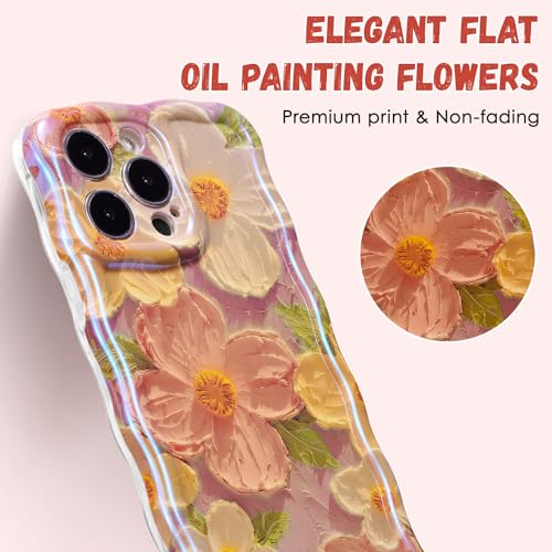 Coque iPhone 14 Pro Max fleur antichoc pour éviter les rayures - 2