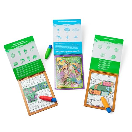 Melissa & Doug Water Wow! 3-Pack – Animals, Alphabet, Numbers Water-Reveal Travel Activity Pads - image 3