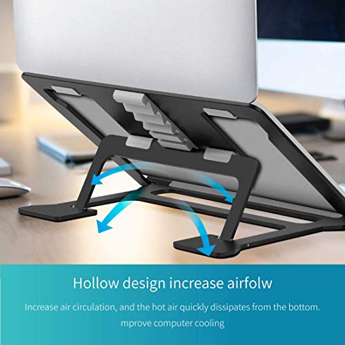Image of Adjustable Drawing Tablet Stand Drawing Pen Display Aluminum Ventilated Stand Holder for Wacom One, Cintiq 13 /16, XP-Pen Artist 12 /13.3 /15.6 and Huion Kamvas 12 /13 /15.6