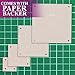 LaserThing Quilting Acrylic Template Set | Precision Tools for Quilting Enthusiasts | Square Design | Includes Sizes 4