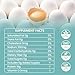 inGreens 10 Oz Dried Egg White Protein Powder, Gluten-Free & Non-GMO & Soy-Free Egg Whites, Made in USA, Versatile for Cooking & Baking, Long-Term Storage Ready Blend