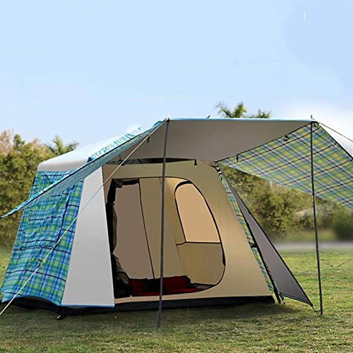 Tente de camping automatique double couche qui résiste au vent pour le jardin