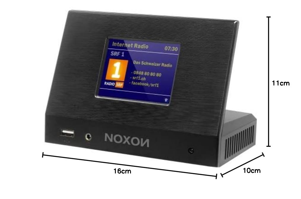 NOXON A120 WLAN - Audioadapter/HiFi-Tuner - schwarz