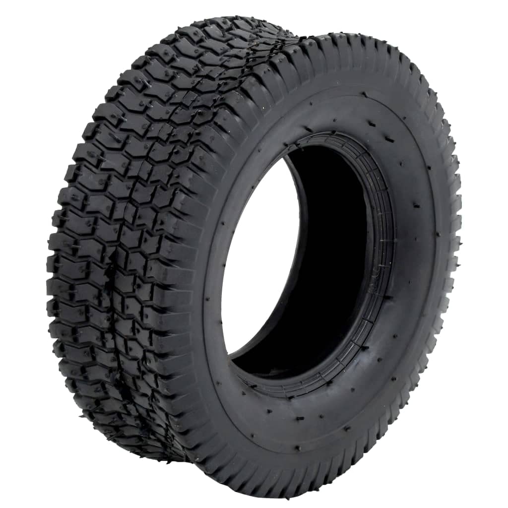 Home Arredamento Pneumatici Carriola 2 pz qty 13x5.00-6 4PR Gomma