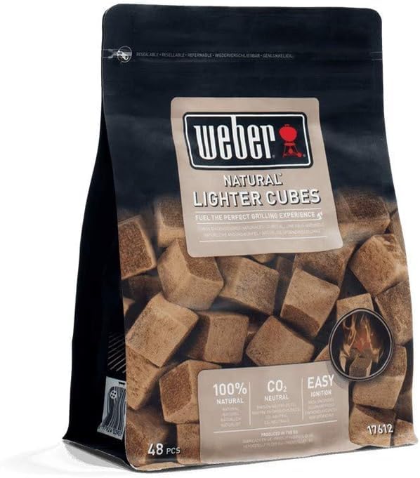 Amazon | Weber(ウェーバー) バーベキューコンロ グリル 点火キューブ